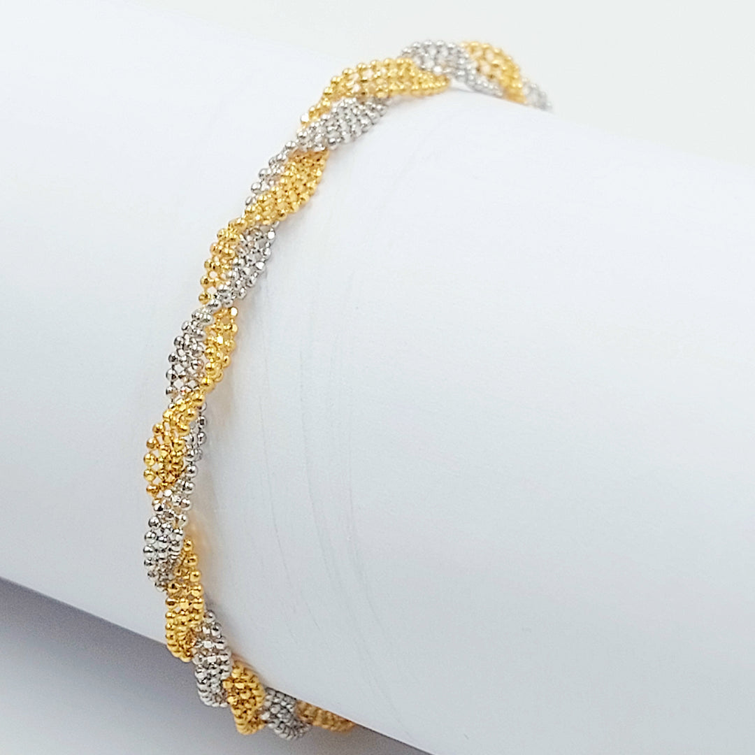 21K اسوارة فانسي-مجوهرات الشيخ سعيد-Saeed Jewelry 