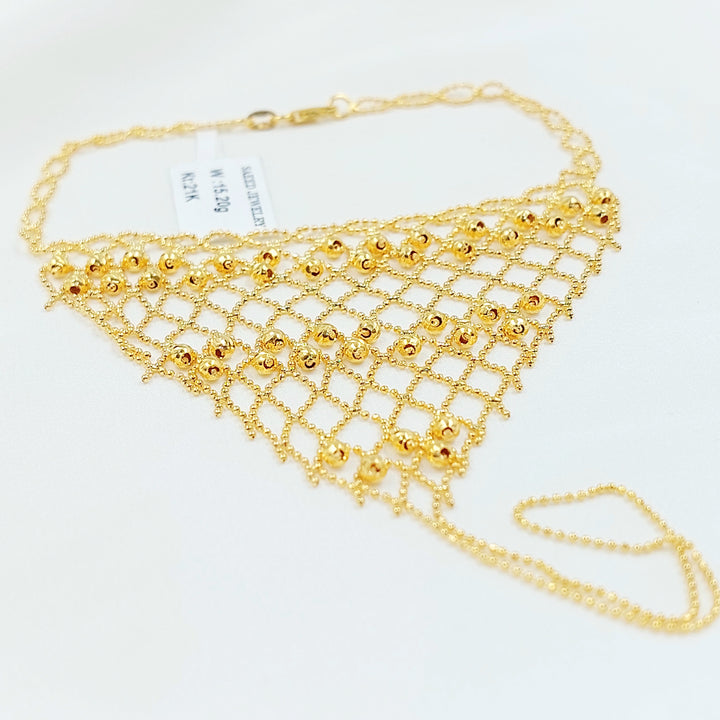 21K كف طابات اكسترا-مجوهرات الشيخ سعيد-Saeed Jewelry 