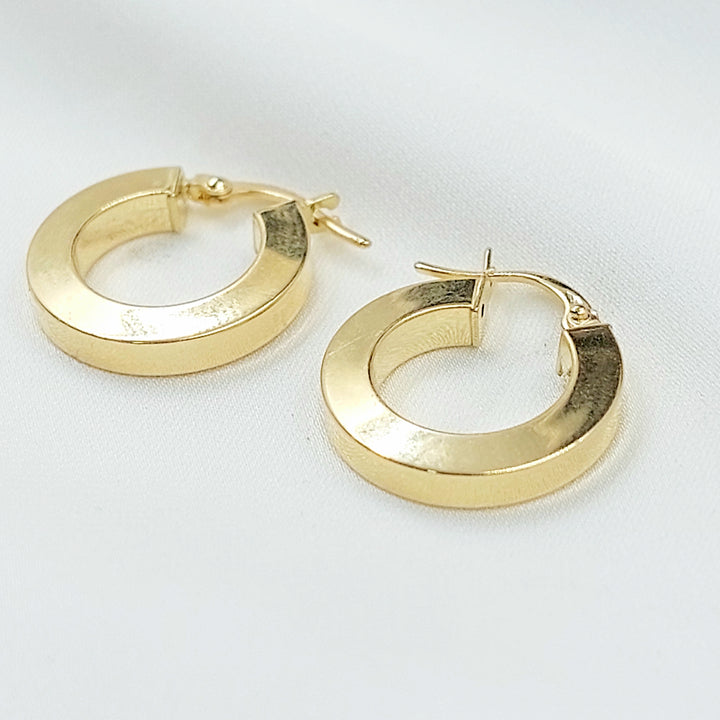 18K حلق ذبلة اكسترا-مجوهرات الشيخ سعيد-Saeed Jewelry 