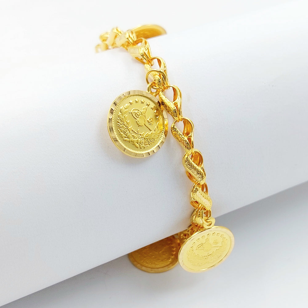 21K اسوارة دنانديش رشادي-مجوهرات الشيخ سعيد-Saeed Jewelry 