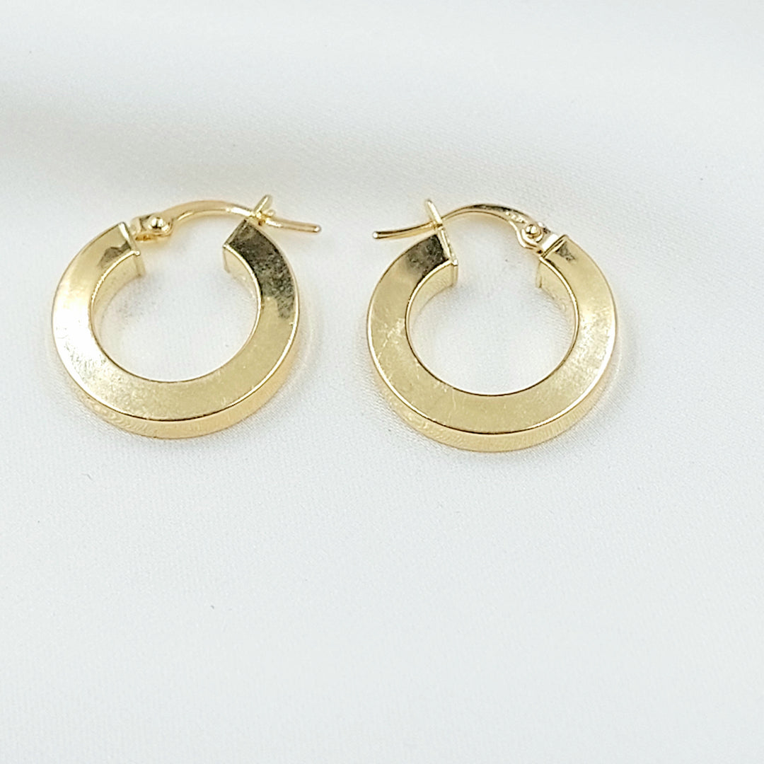 18K حلق ذبلة اكسترا-مجوهرات الشيخ سعيد-Saeed Jewelry 