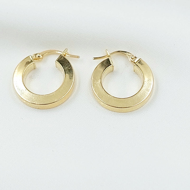 18K حلق ذبلة اكسترا-مجوهرات الشيخ سعيد-Saeed Jewelry 