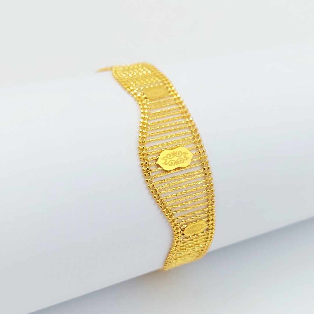 21K اسوارة اكسترا-مجوهرات الشيخ سعيد-Saeed Jewelry 