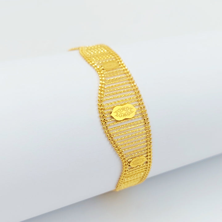 21K اسوارة اكسترا-مجوهرات الشيخ سعيد-Saeed Jewelry 