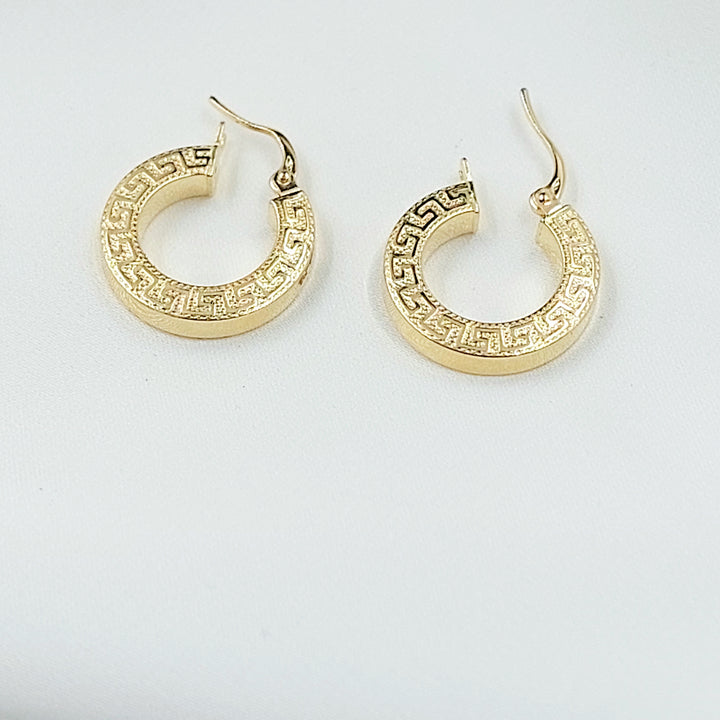 18K حلق ذبلة اكسترا-مجوهرات الشيخ سعيد-Saeed Jewelry 
