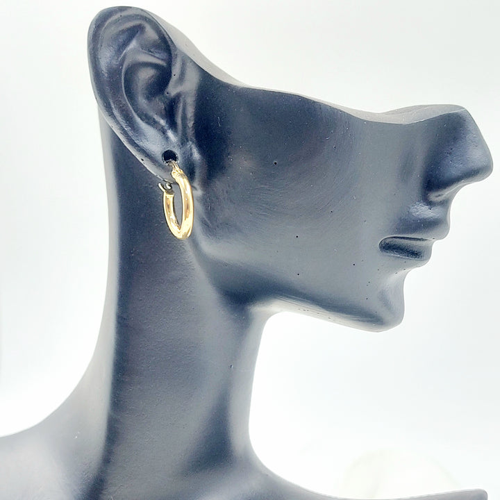 18K حلق ذبلة اطفال-مجوهرات الشيخ سعيد-Saeed Jewelry 