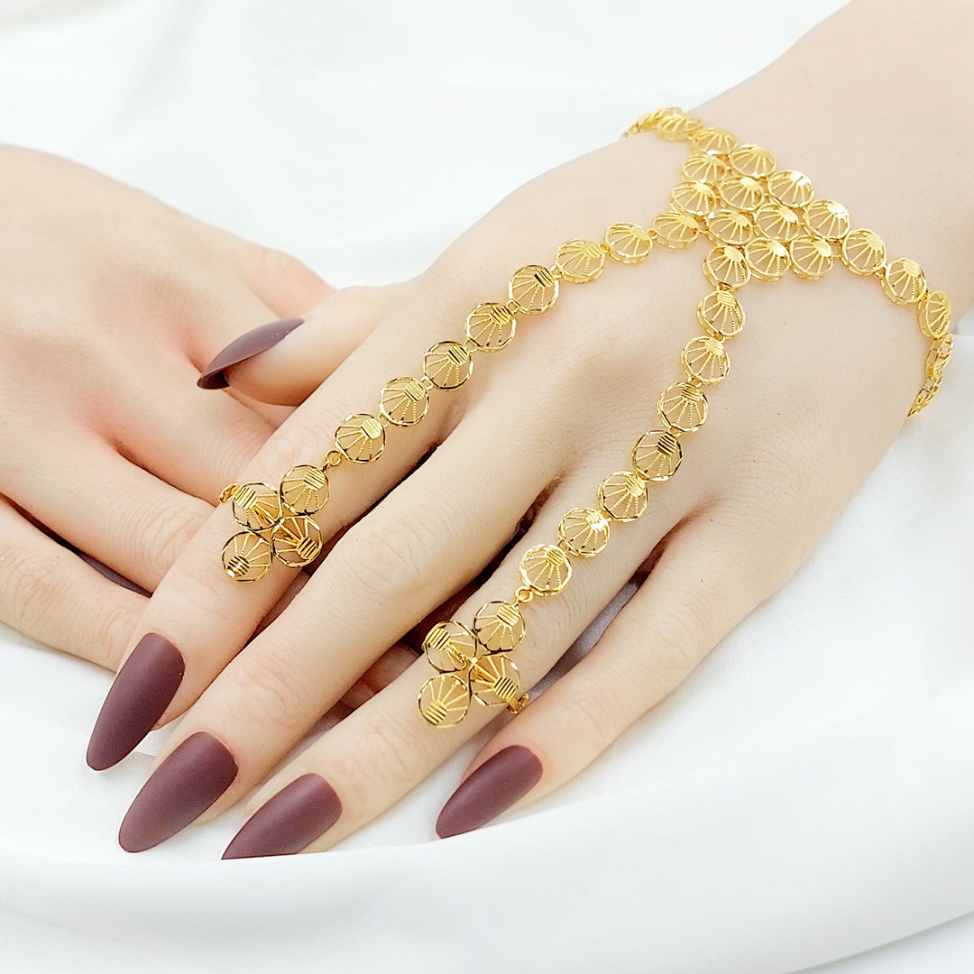 21K كف كويتي-مجوهرات الشيخ سعيد-Saeed Jewelry 