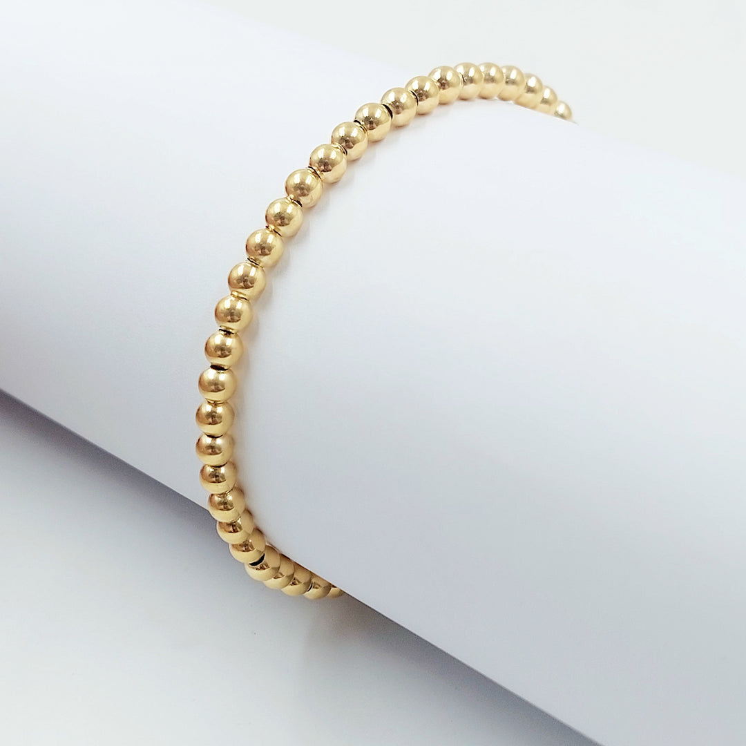 18K اسوارة طابات اكسترا-مجوهرات الشيخ سعيد-Saeed Jewelry 