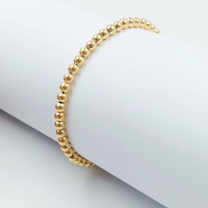 18K اسوارة طابات اكسترا-مجوهرات الشيخ سعيد-Saeed Jewelry 