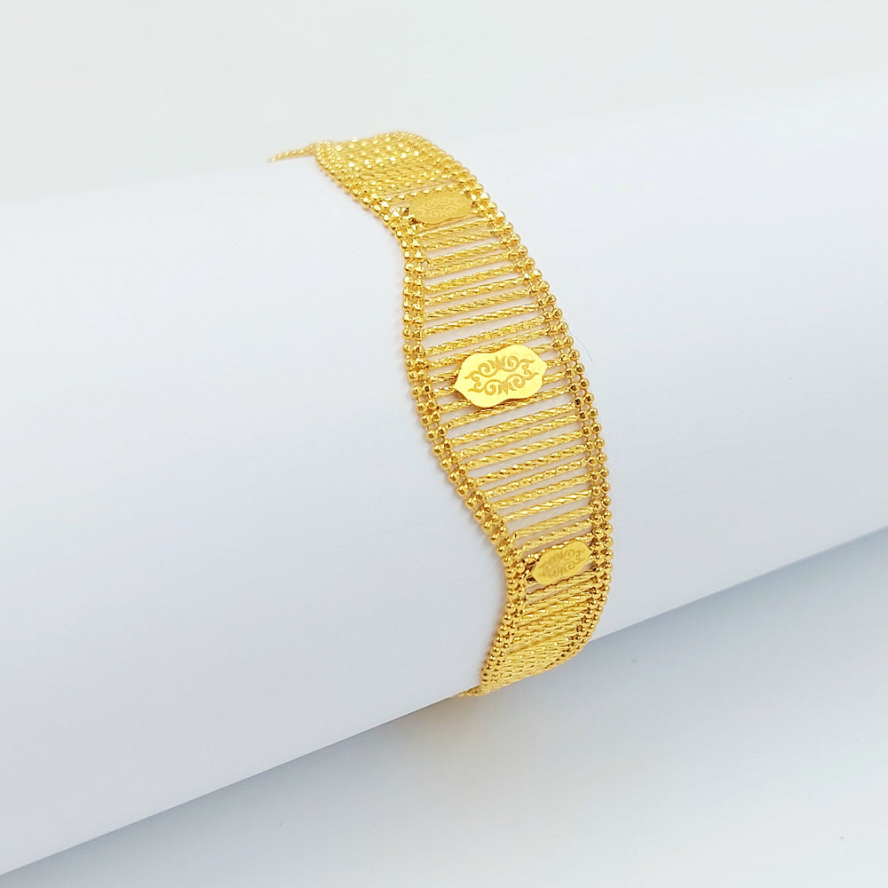 21K اسوارة اكسترا-مجوهرات الشيخ سعيد-Saeed Jewelry 