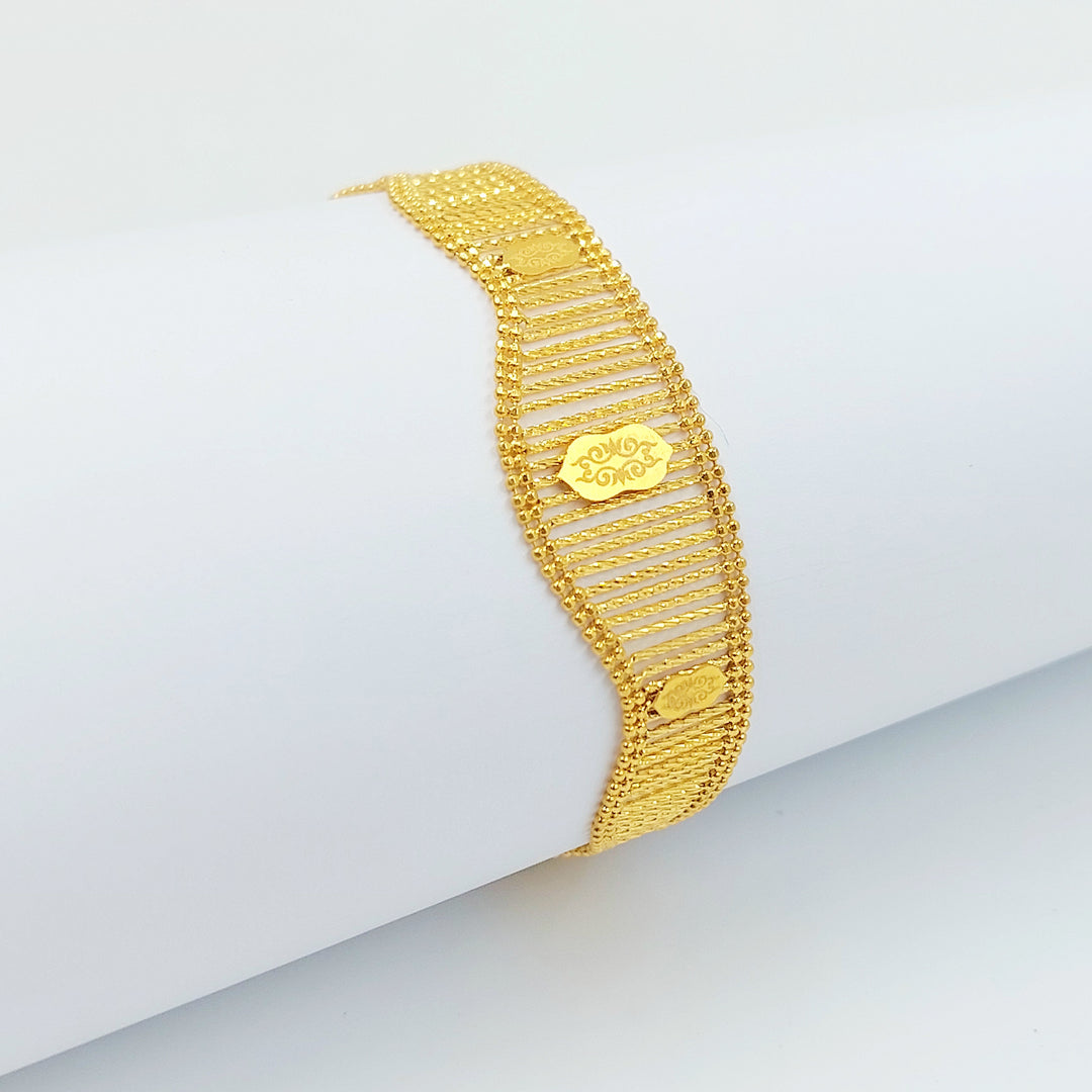 21K اسوارة اكسترا-مجوهرات الشيخ سعيد-Saeed Jewelry 