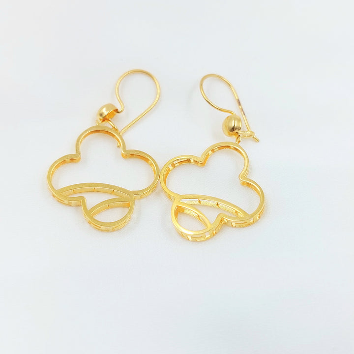 21K حلق شنكل اكسترا-مجوهرات الشيخ سعيد-Saeed Jewelry 