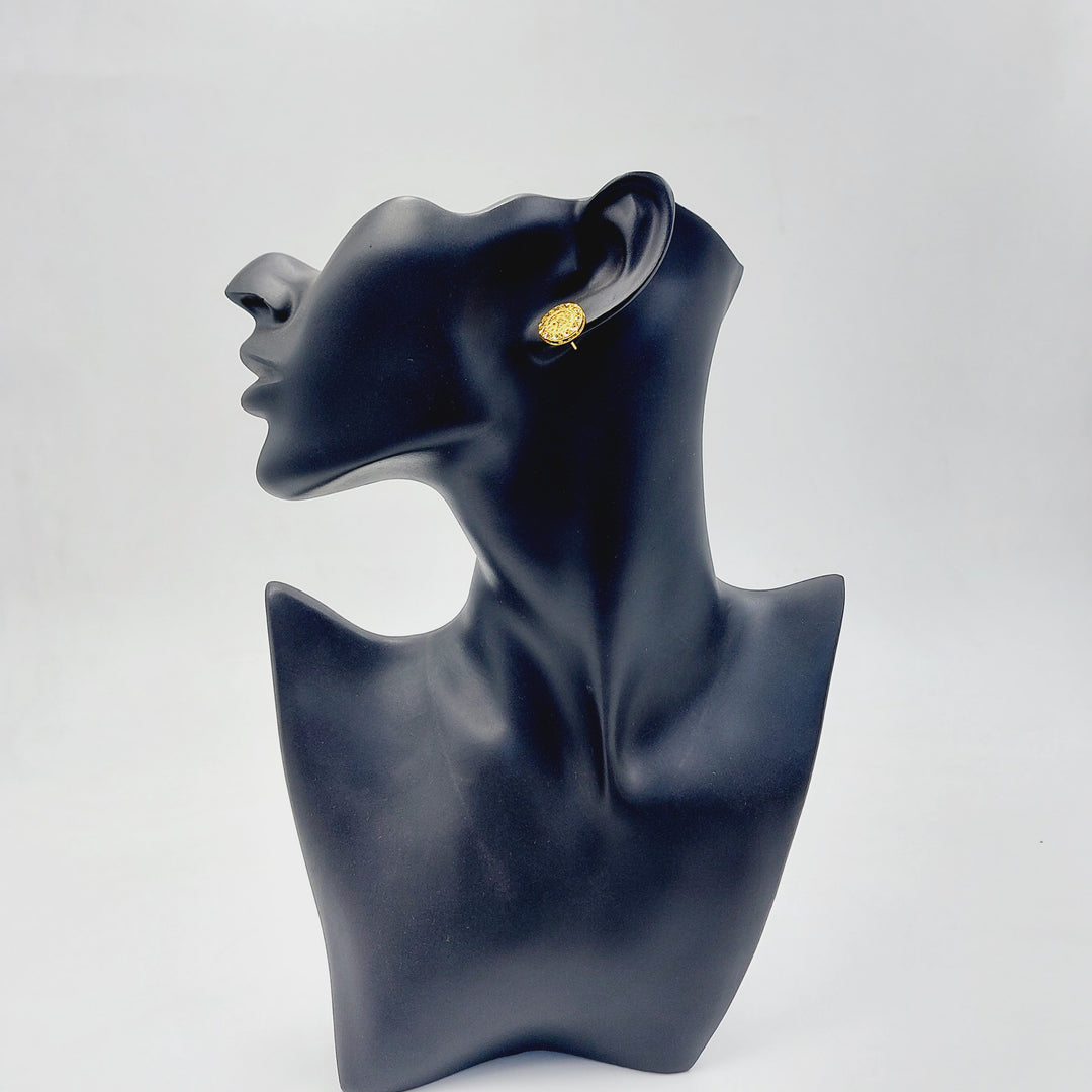 21K حلق رشادي-مجوهرات الشيخ سعيد-Saeed Jewelry 