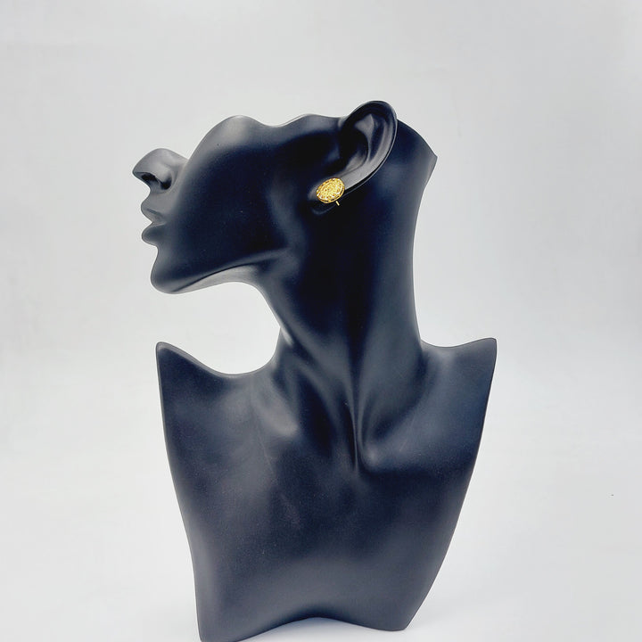 21K حلق رشادي-مجوهرات الشيخ سعيد-Saeed Jewelry 