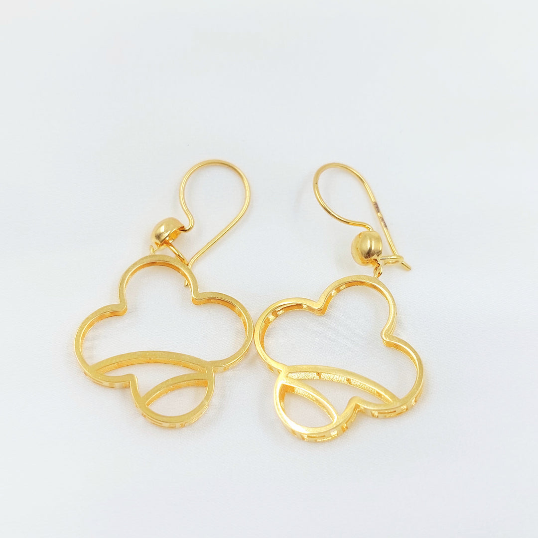 21K حلق شنكل اكسترا-مجوهرات الشيخ سعيد-Saeed Jewelry 