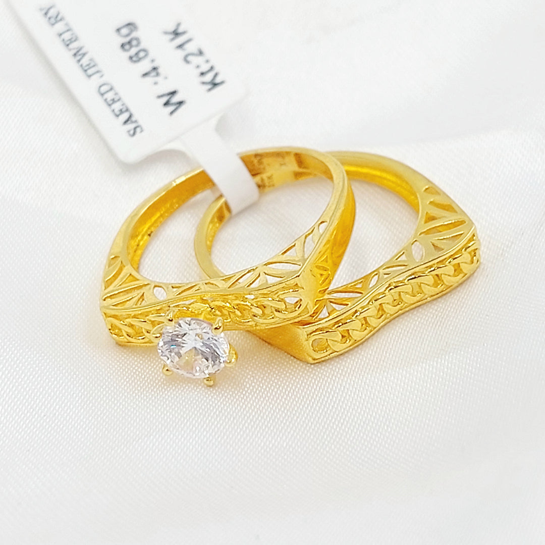 21K ذبلة تونز اكسترا-مجوهرات الشيخ سعيد-Saeed Jewelry 