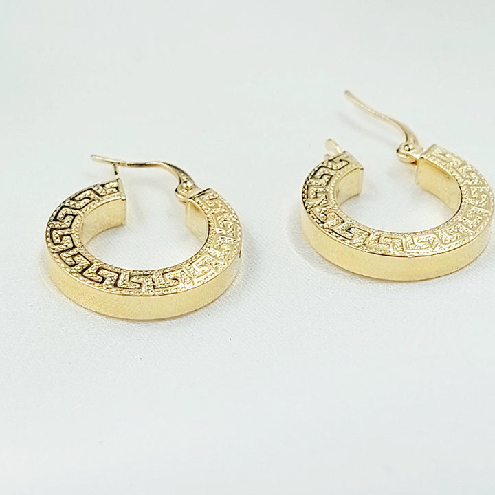 18K حلق ذبلة اكسترا-مجوهرات الشيخ سعيد-Saeed Jewelry 
