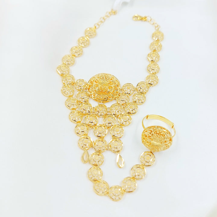 21K كف كويتي-مجوهرات الشيخ سعيد-Saeed Jewelry 