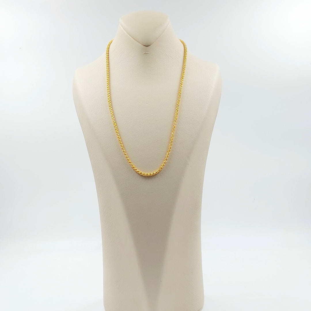 21K سنسال فانسي 4mm-مجوهرات الشيخ سعيد-Saeed Jewelry 