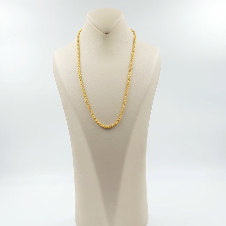 21K سنسال فانسي 4mm-مجوهرات الشيخ سعيد-Saeed Jewelry 