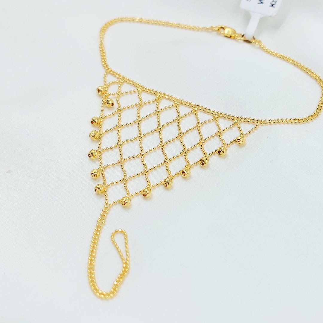 21K كف طابات اكسترا-مجوهرات الشيخ سعيد-Saeed Jewelry 