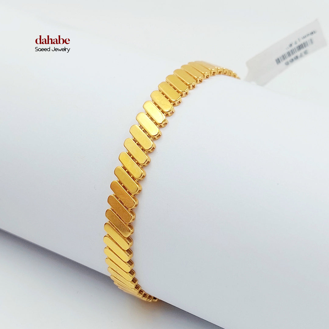 21K اسوارة افعى-مجوهرات الشيخ سعيد-Saeed Jewelry 