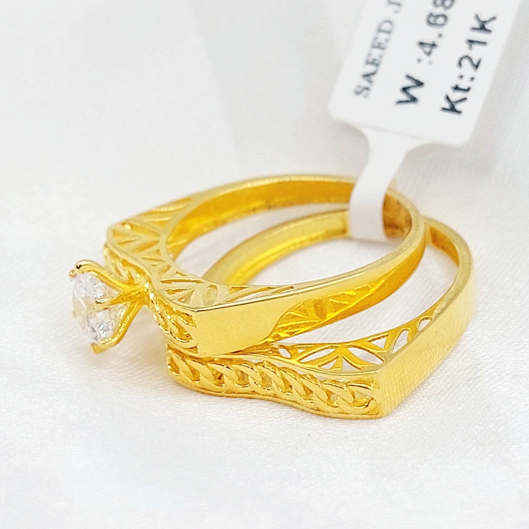 21K ذبلة تونز اكسترا-مجوهرات الشيخ سعيد-Saeed Jewelry 