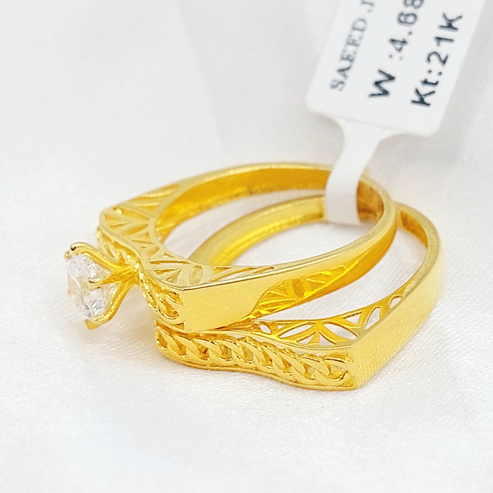 21K ذبلة تونز اكسترا-مجوهرات الشيخ سعيد-Saeed Jewelry 
