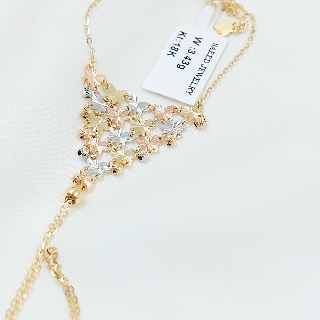 18K كف اكسترا ناعم-مجوهرات الشيخ سعيد-Saeed Jewelry 