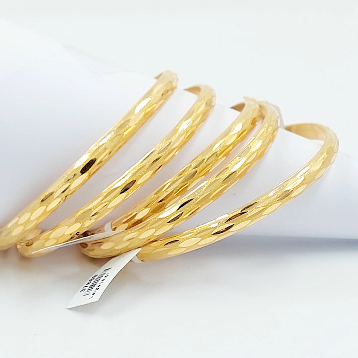 21K سحبة سي ان سي-مجوهرات الشيخ سعيد-Saeed Jewelry 