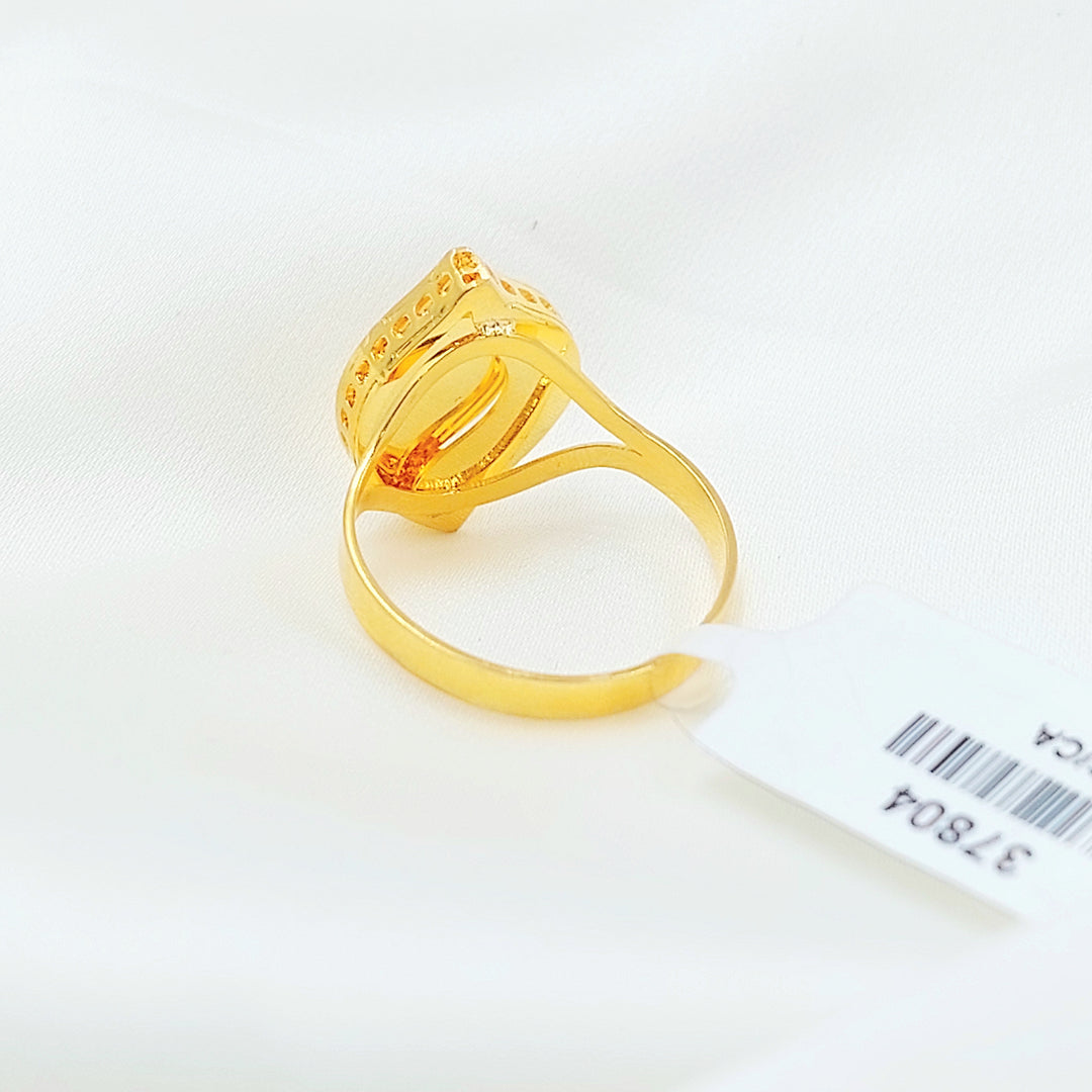21K خاتم اكسترا-مجوهرات الشيخ سعيد-Saeed Jewelry 