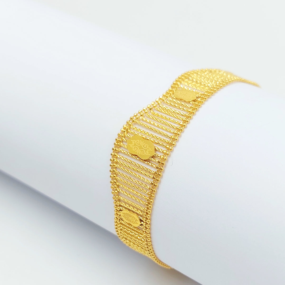 21K اسوارة اكسترا-مجوهرات الشيخ سعيد-Saeed Jewelry 