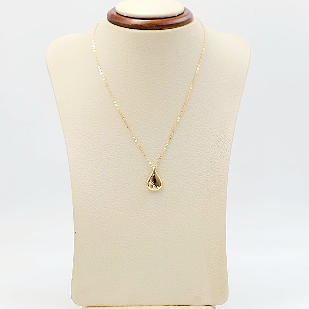 18K عقد اكسترا ناعم-مجوهرات الشيخ سعيد-Saeed Jewelry 