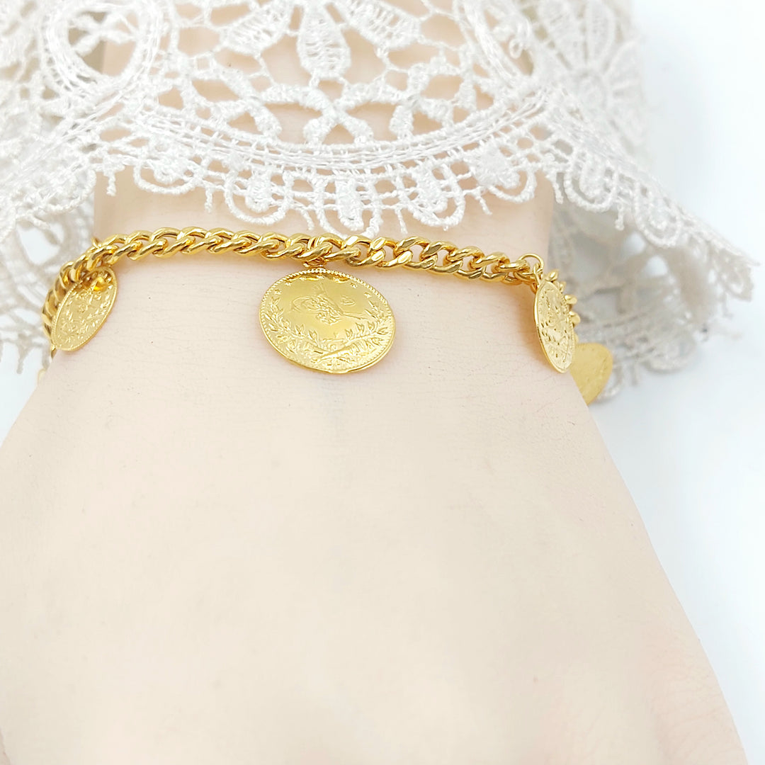 21K اسوارة دنانديش رشادي-مجوهرات الشيخ سعيد-Saeed Jewelry 