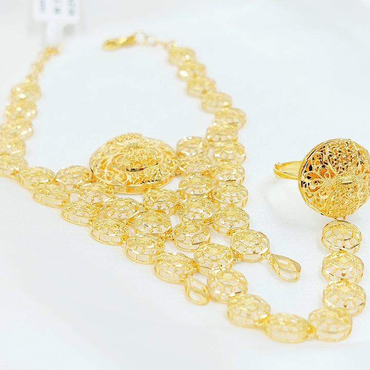 21K كف كويتي-مجوهرات الشيخ سعيد-Saeed Jewelry 