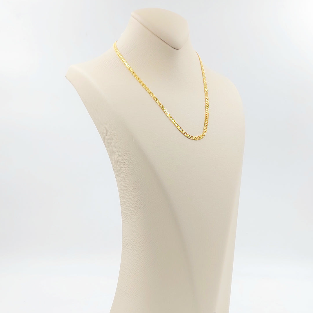 21K سنسال  ماليزي 4mm-مجوهرات الشيخ سعيد-Saeed Jewelry 