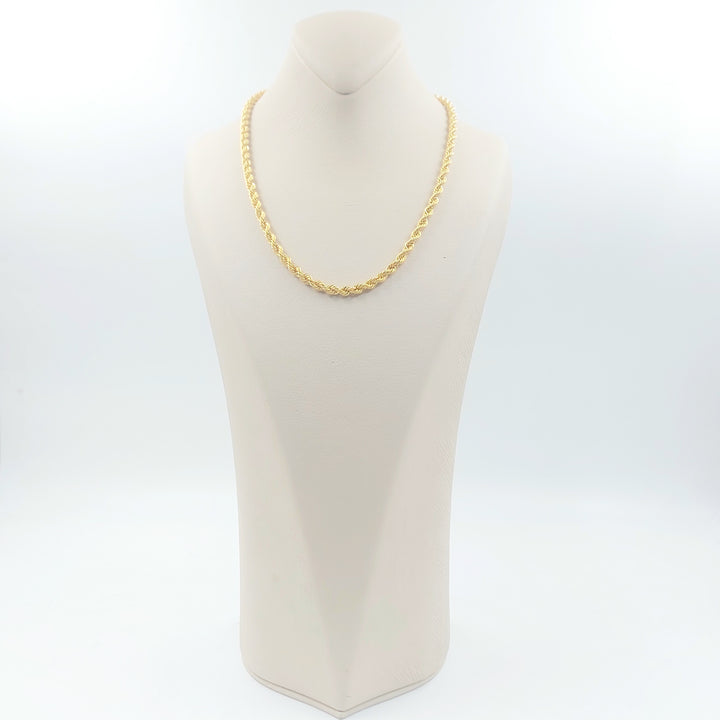 21K سنسال جدل 5mm-مجوهرات الشيخ سعيد-Saeed Jewelry 