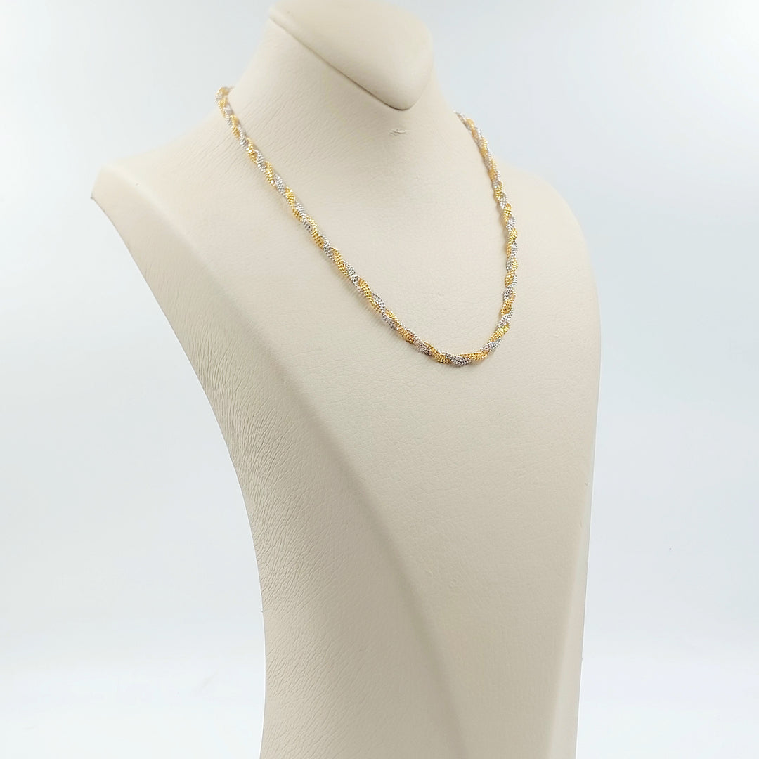 21K سنسال فانسي 4mm-مجوهرات الشيخ سعيد-Saeed Jewelry 