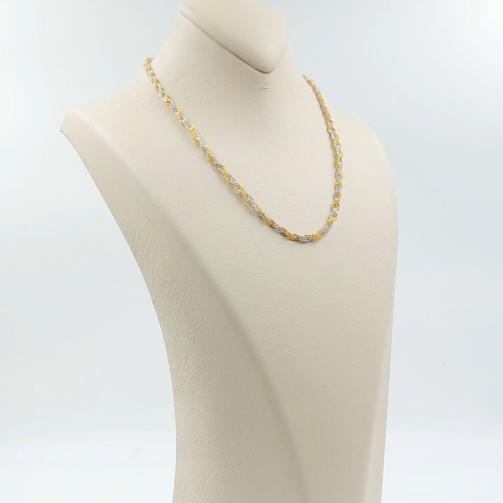 21K سنسال فانسي 4mm-مجوهرات الشيخ سعيد-Saeed Jewelry 
