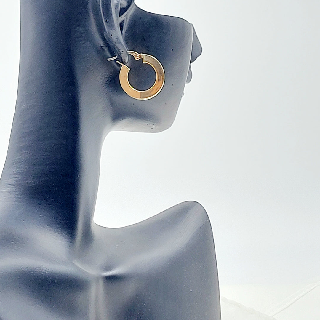 18K حلق ذبلة اكسترا-مجوهرات الشيخ سعيد-Saeed Jewelry 