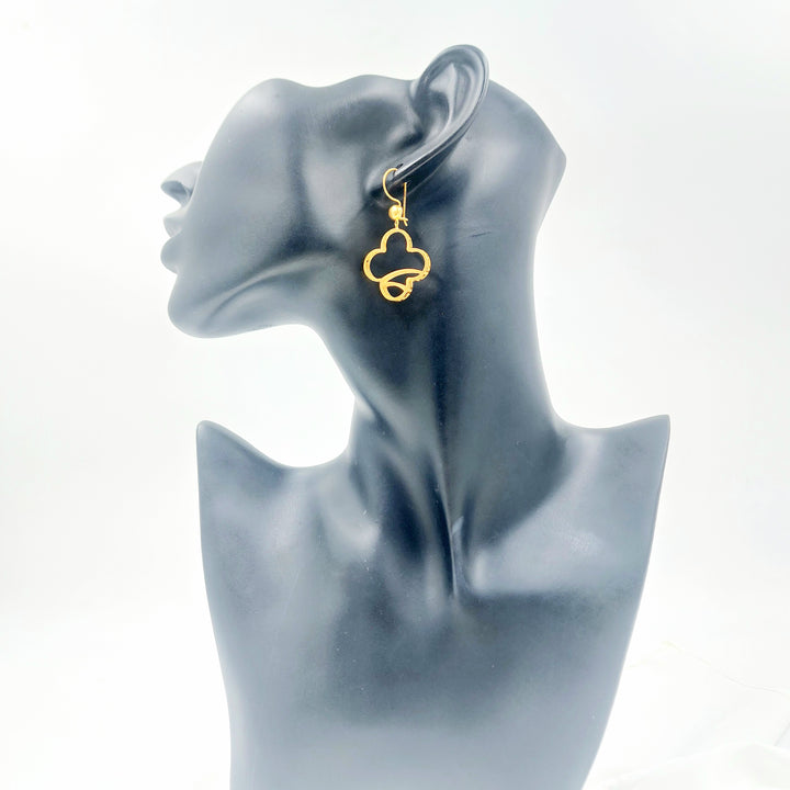 21K حلق شنكل اكسترا-مجوهرات الشيخ سعيد-Saeed Jewelry 