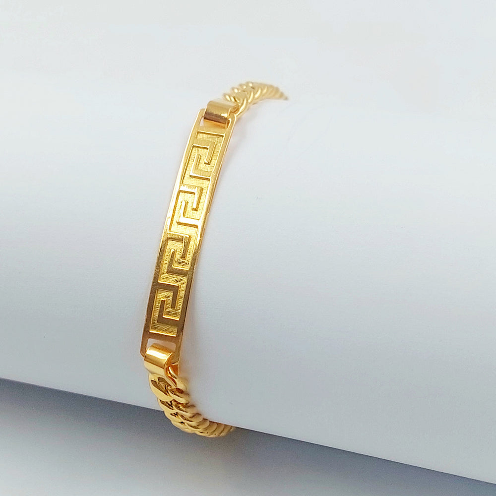 21K اسوارة بلاك فيرنا-مجوهرات الشيخ سعيد-Saeed Jewelry 