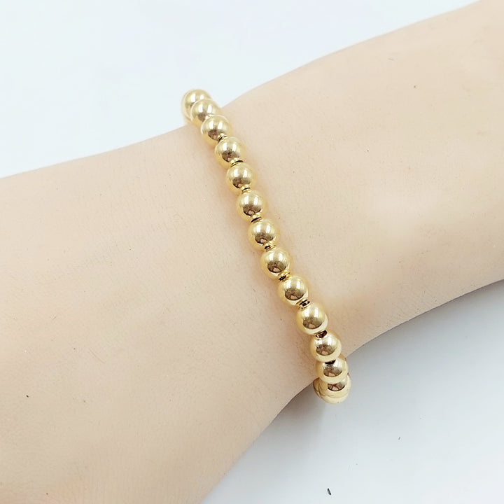 18K اسوارة طابات-مجوهرات الشيخ سعيد-Saeed Jewelry 