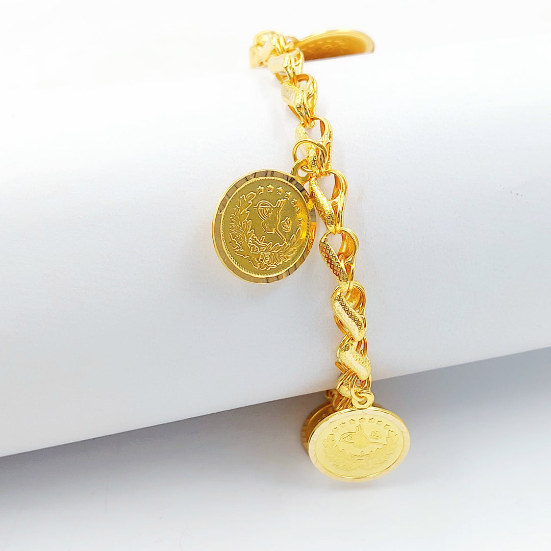 21K اسوارة دنانديش رشادي-مجوهرات الشيخ سعيد-Saeed Jewelry 