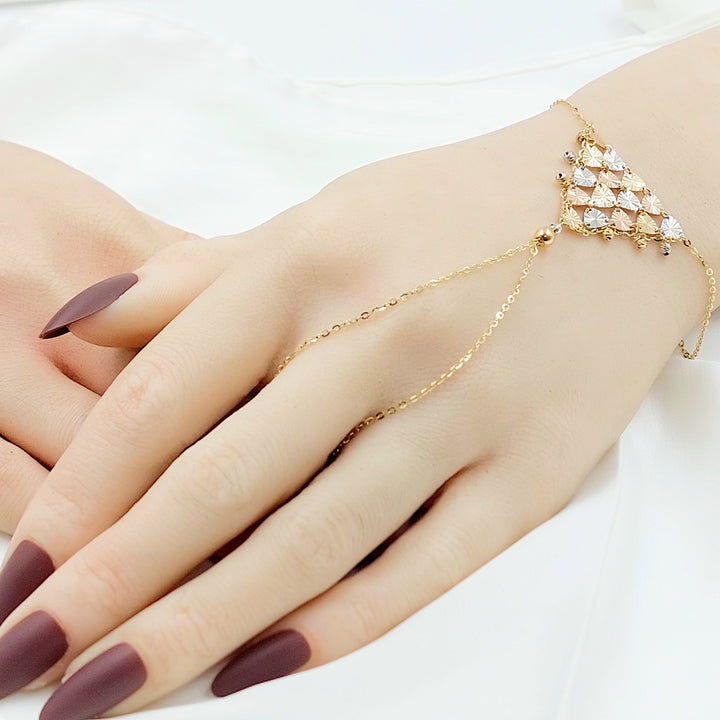 18K كف اكسترا ناعم-مجوهرات الشيخ سعيد-Saeed Jewelry 