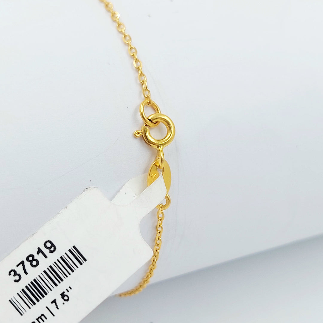 21K اسوارة طابات اكسترا-مجوهرات الشيخ سعيد-Saeed Jewelry 