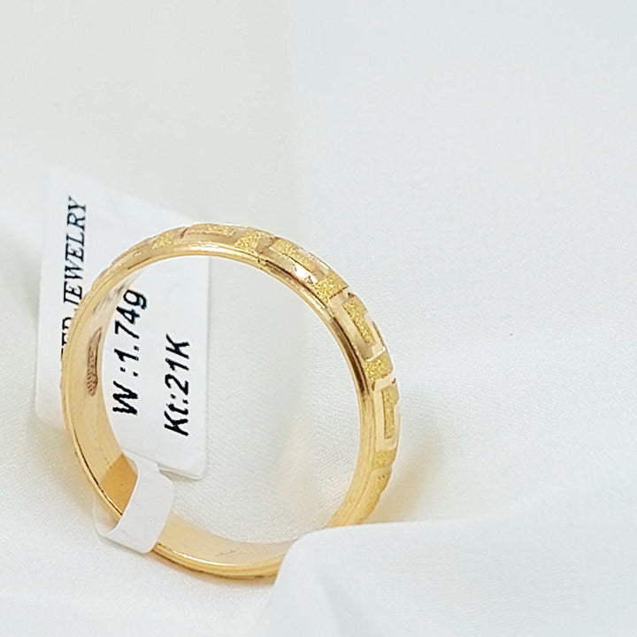 21K ذبلة فيرنا رفيع-مجوهرات الشيخ سعيد-Saeed Jewelry 