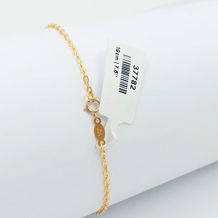21K اسوارة طابات-مجوهرات الشيخ سعيد-Saeed Jewelry 