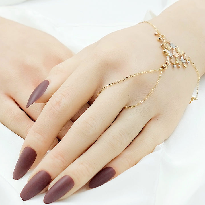 18K كف اكسترا ناعم-مجوهرات الشيخ سعيد-Saeed Jewelry 