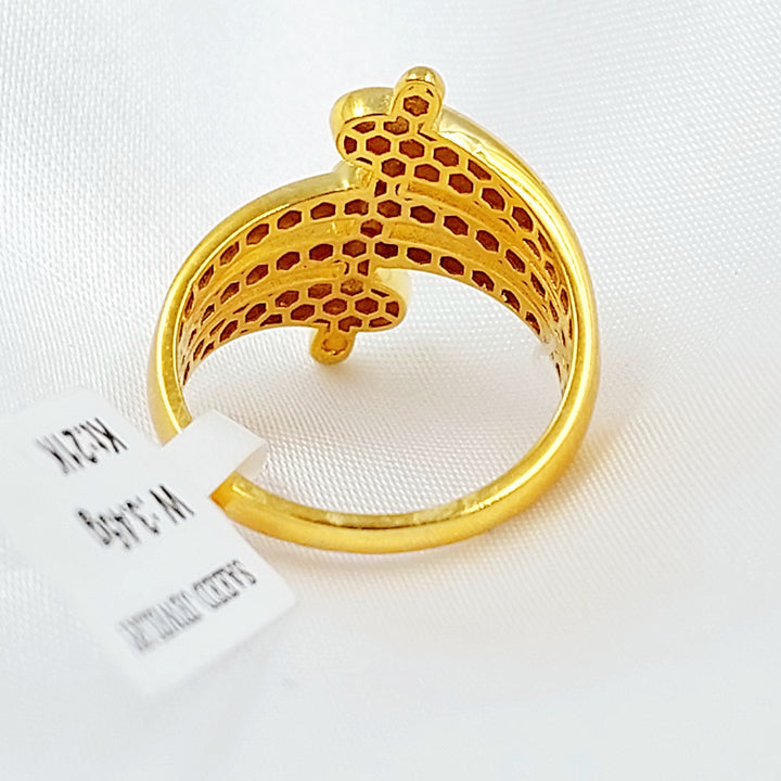 21K خاتم اكسترا-مجوهرات الشيخ سعيد-Saeed Jewelry 